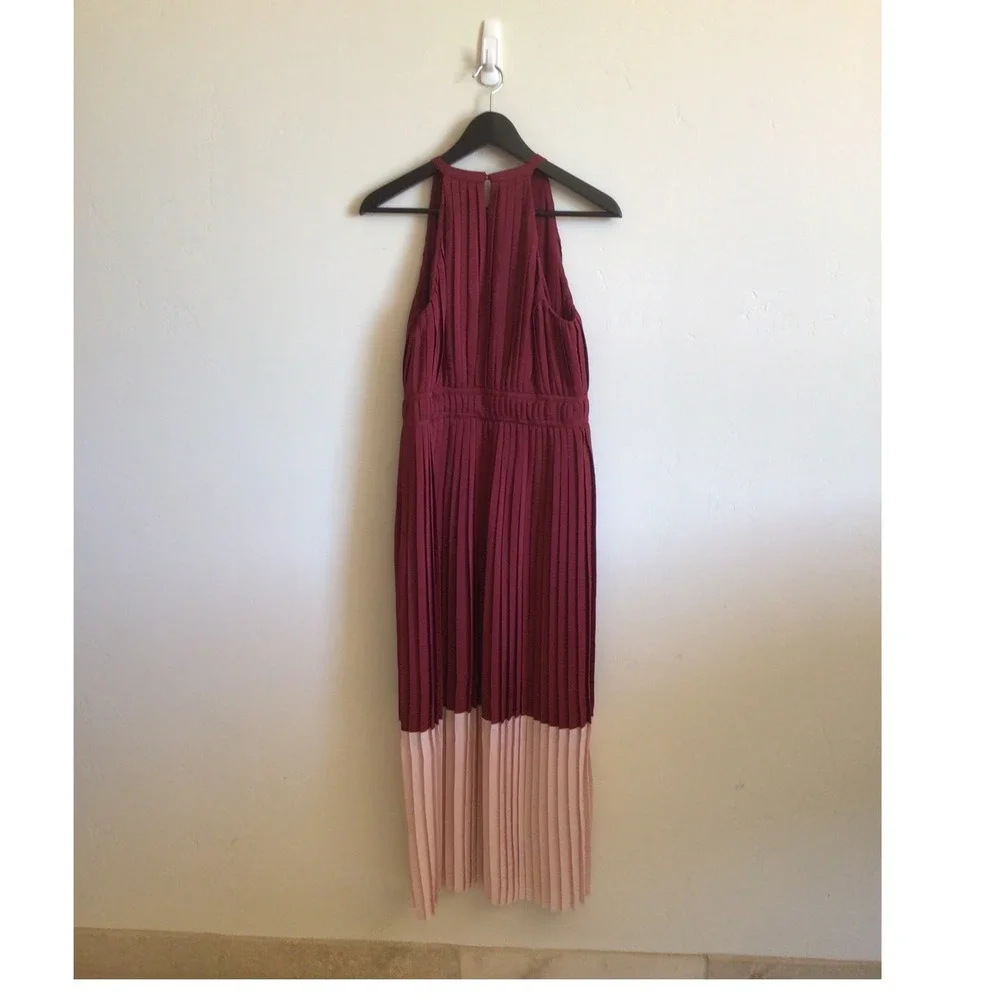 Joie Pleated Aleanna Midi Dress